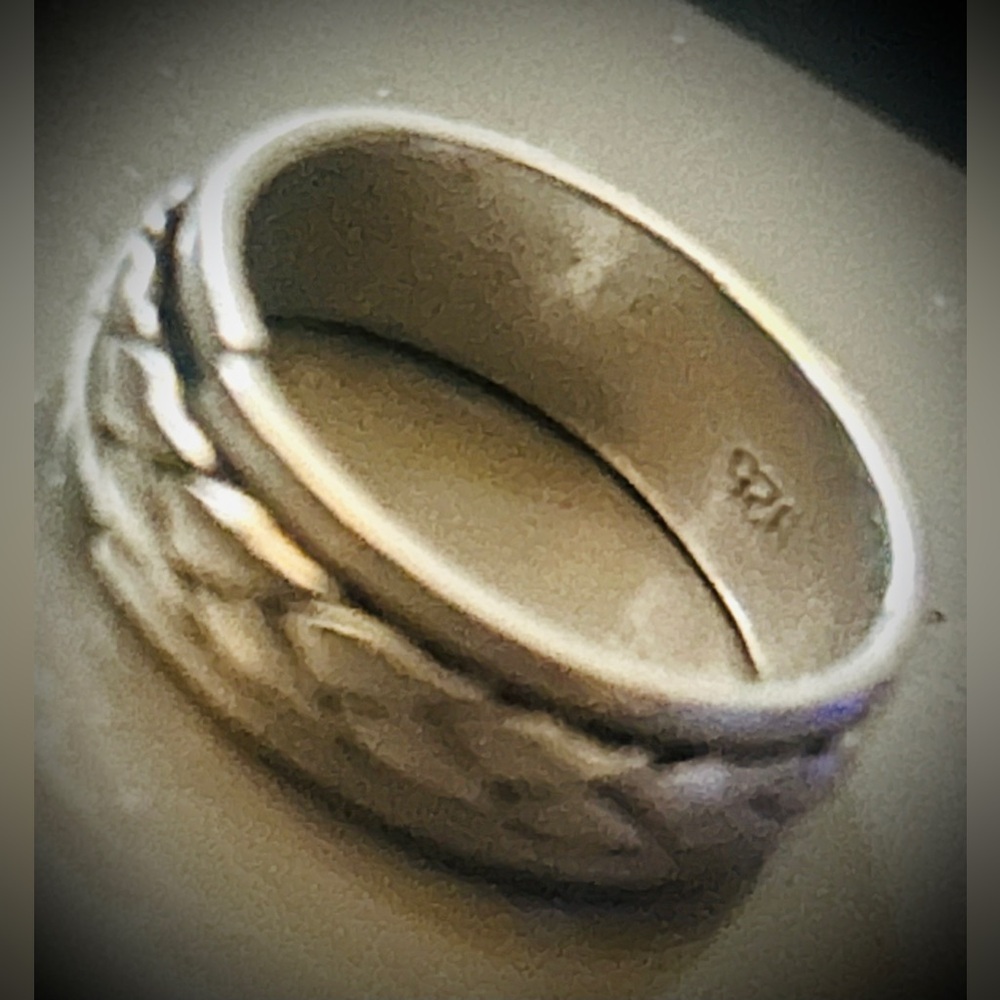 Sterling Silver Spinner Ring